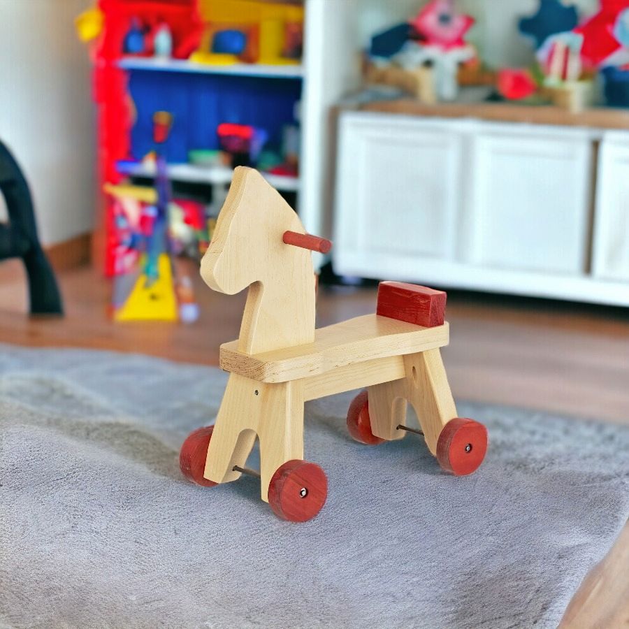 Amish made rocking sales horse