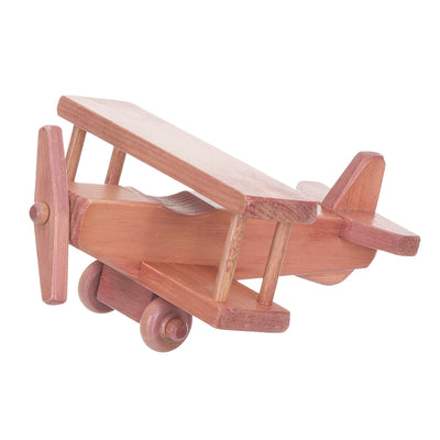 Amish Made Small Rose Wooden Airplanes