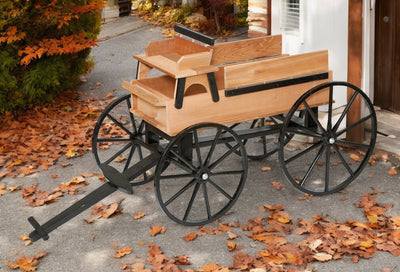 Medium Hitch Wagon During the fall