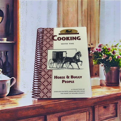 "Cooking with the Horse and Buggy People" 1st Edition Cookbook should be added to your collection! Order today from Harvest Array. 