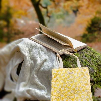 Our Handmade Everyday Tote Bag is great to carry your book to you favorite spot to relax. Made in the USA.