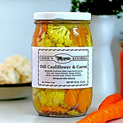 Shop Harvest Array's online General Store for Annie's Kitchen Dill Cauliflower and Carrots at harvestarray.com.