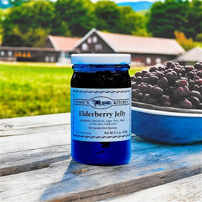 Annie's Kitchen Elderberry Jelly can be purchased online at Harvest Array