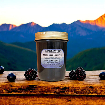 Blue Ridge Jams Black Bear Preserves are from North Carolina, just like Harvest Array.