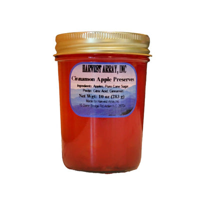 Stock the pantry with our 10 oz. jars of Cinnamon Apple Preservers.