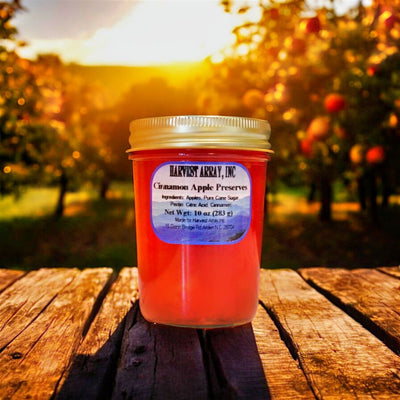 Cinnamon Apple Preservers are made the scenic Blue Ridge Mountains of North Carolina for Harvest Array.