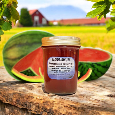 Watermelon Rind Preserves are a staple in Southern Cuisine. Try a jar from Harvest Array today.