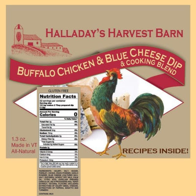 Buffalo Chicken & Blue Cheese Mix Ingredients and Nutrition Facts.