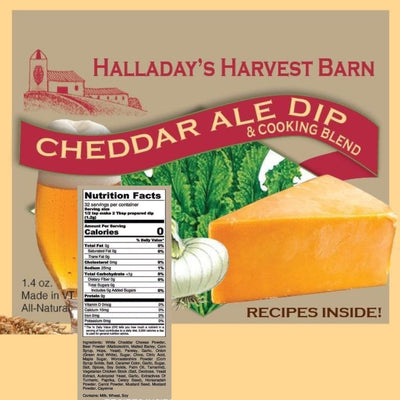 Cheddar Ale Mix Ingredients and Nutrition Facts.