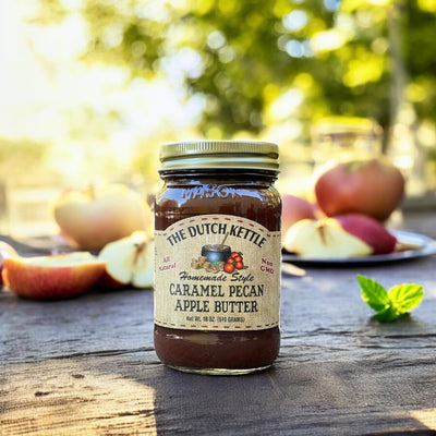 Dutch Kettle Amish Homemade Caramel Pecan Apple Butter
