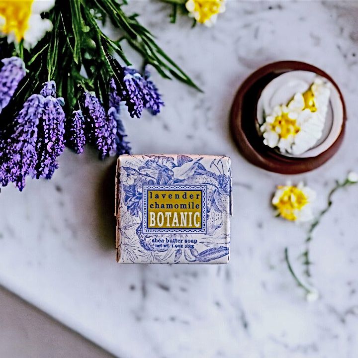 Shop Harvest Array online for Lavender Chamomile 1.9 ounce Shea Butter Soap. Fresh, relaxing scent.