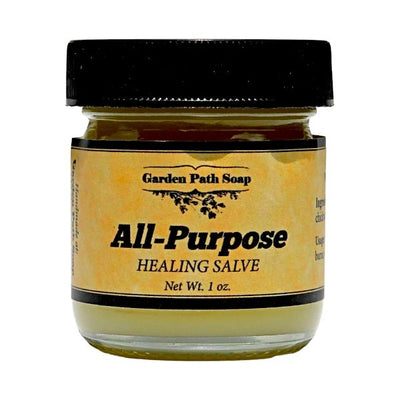 Garden Path Soap All-Purpose Healing Salve - 1 Ounce Jar for Harvest Array.