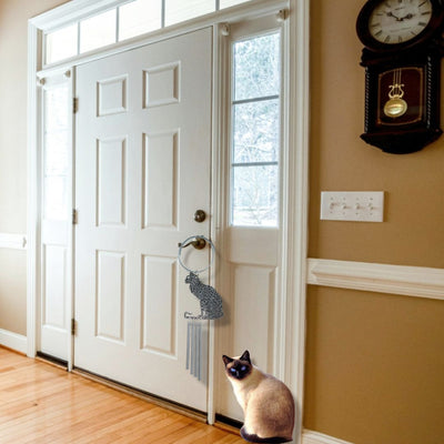 Jacob's Musical Door Chime - Cat. Made in America and available at Harvest Array.