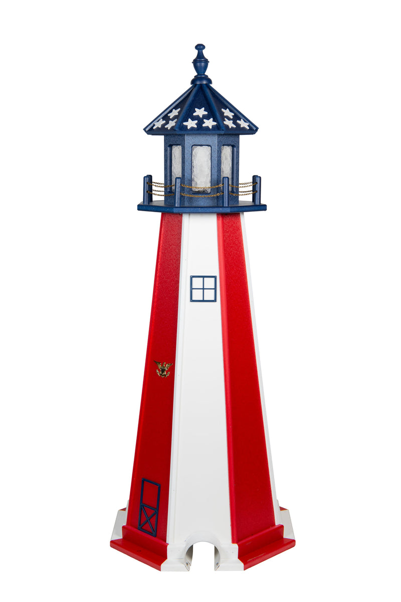 Poly Lighthouse with Base - 8 Feet