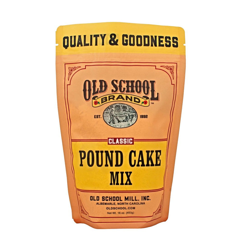 Made in America Old School Brand Classic Pound Cake Mix is now available on harvestarray.com. 