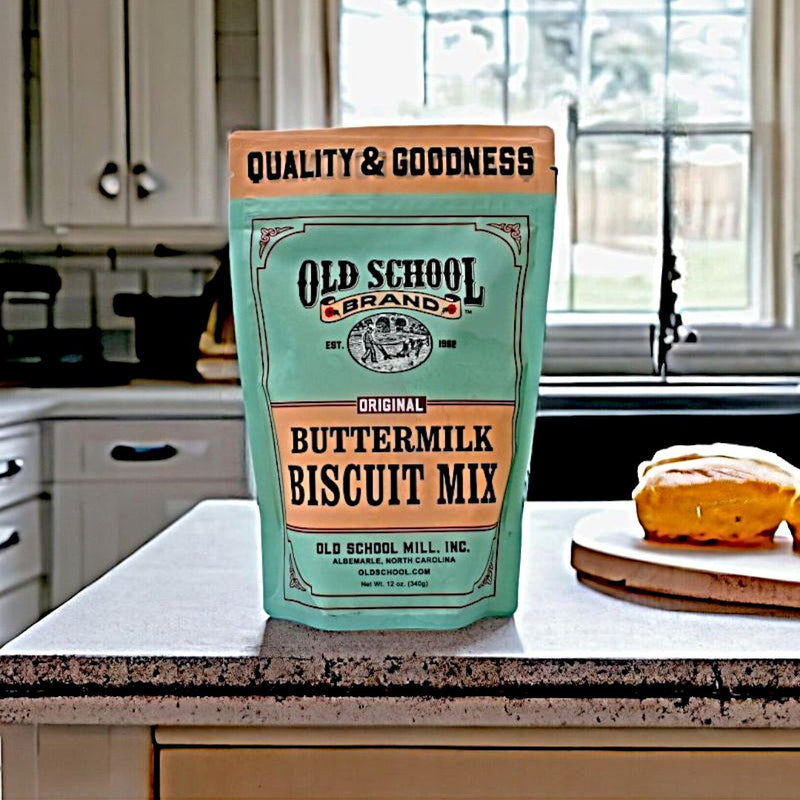 Old School Brand Buttermilk Biscuit Mix for Harvest Array.