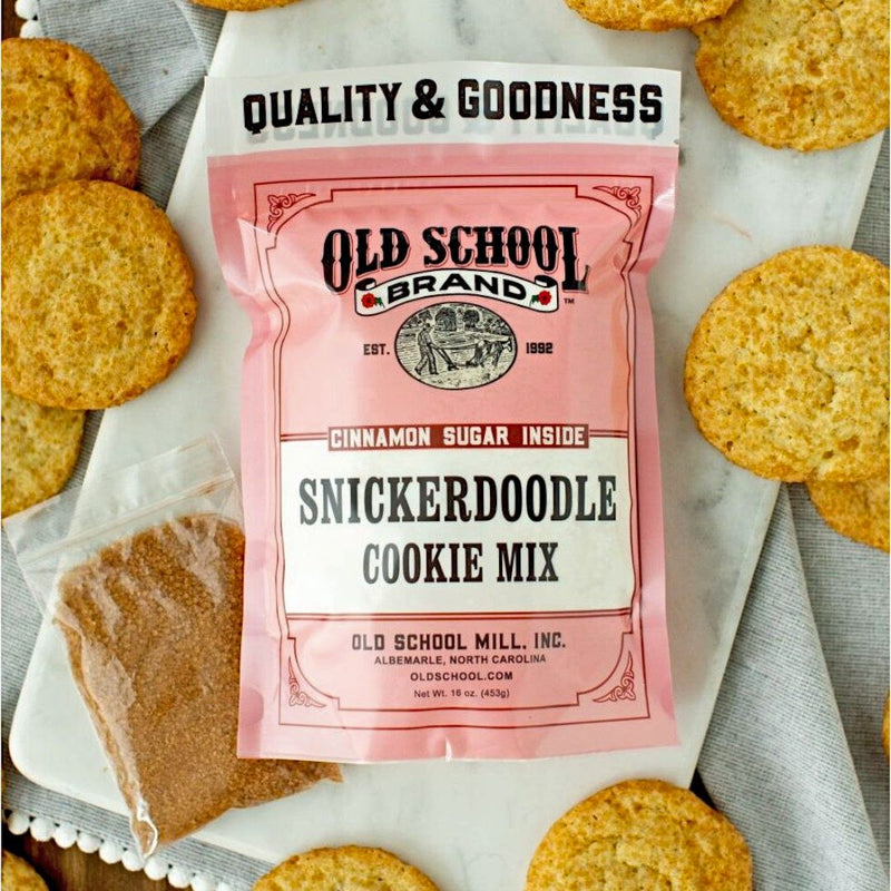 Make mouthwatering Snickerdoodle cookies with this convenient Snickerdoodle Cookie Mix. Simply add an egg and butter, and the cinnamon sugar is included.