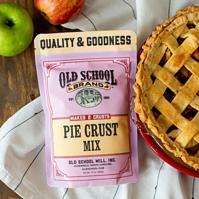 Make homemade pie effortlessly with our Southern Homemade Pie Crust Mix. This easy recipe requires just butter and water to yield two flaky pie crusts.