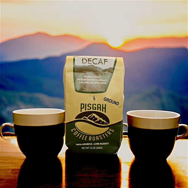 Shop Harvest Array for Our Mountain Decaf Ground Coffee from Pisgah Coffee Roasters. It offers a smooth, medium-bodied experience with all the rich flavor you love, without the caffeine.