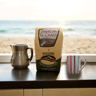 Feel yourself being transported to a tropical paradise with each cup of Jamaican-Me-Crazy® Flavored Ground Coffee from Harvest Array. 