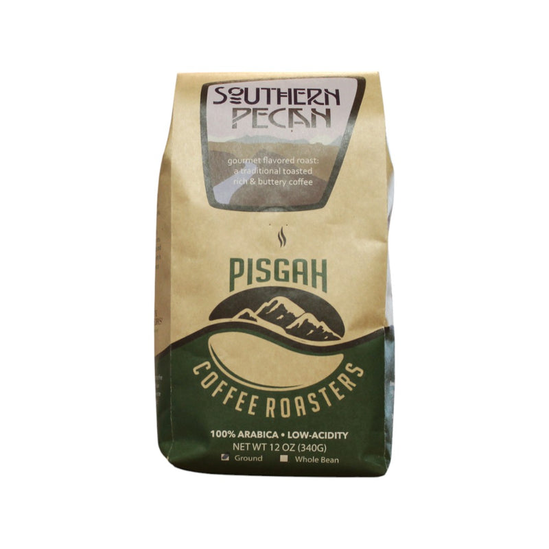 Each 12 oz. bag of our Southern Pecan® Flavored Ground Coffee delivers heritage to your door from Harvest Array.