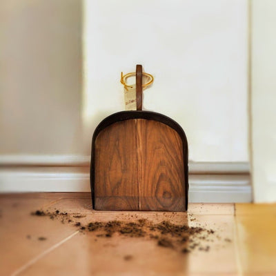 Order a durable, quality crafted wooden dustpan from Harvest Array today. Made in Lancaster, PA.