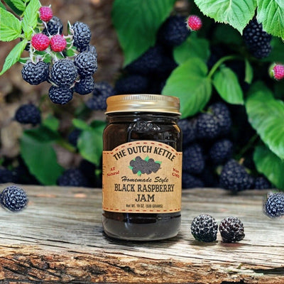 Dutch Kettle  Black RaspberrJams from Harvest Array, like this delicious Blackberry Jam is available at Harvest Array and is a best seller. Get yours today.