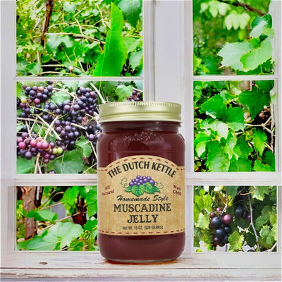 The Dutch Kettle's Muscadine Jelly is a tasty alternative to regular grape jelly.