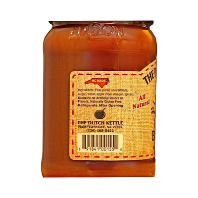 The Dutch Kettle's Pear Butter is naturally Gluten Free! Order today from Harvest Array.