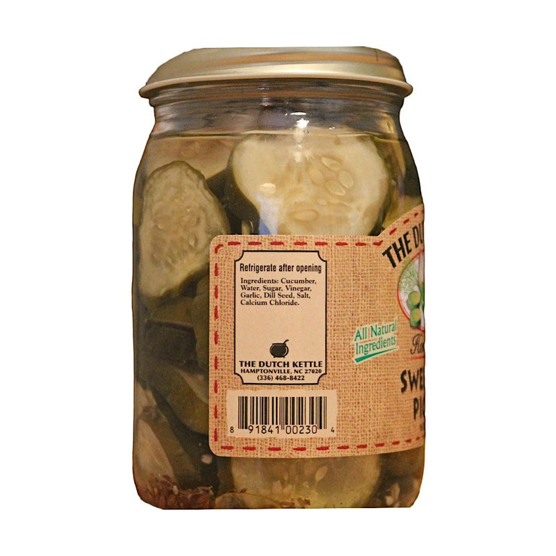 Just all-natural ingredients in our Sweet Dill Pickles. Get a jar of these delicious pickles today from Harvest Array online.