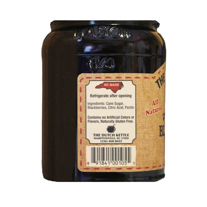 Dutch Kettle Jams from Harvest Array, like this delicious Blackberry Jam are Non GMO.