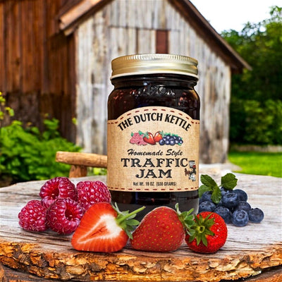 Harvest Array's Traffic Jam from The Duch Kettle s "jam packed" with summer ripe berries.