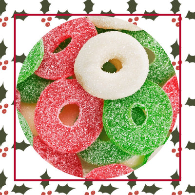 Shop Harvest Array for all your Christmas shopping needs including these Albanese Gummi Wreaths. 