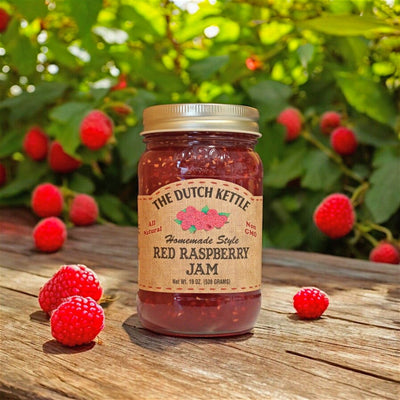 Red Raspberry Jam from The Dutch Kettle is now available on Harvestarray.com.