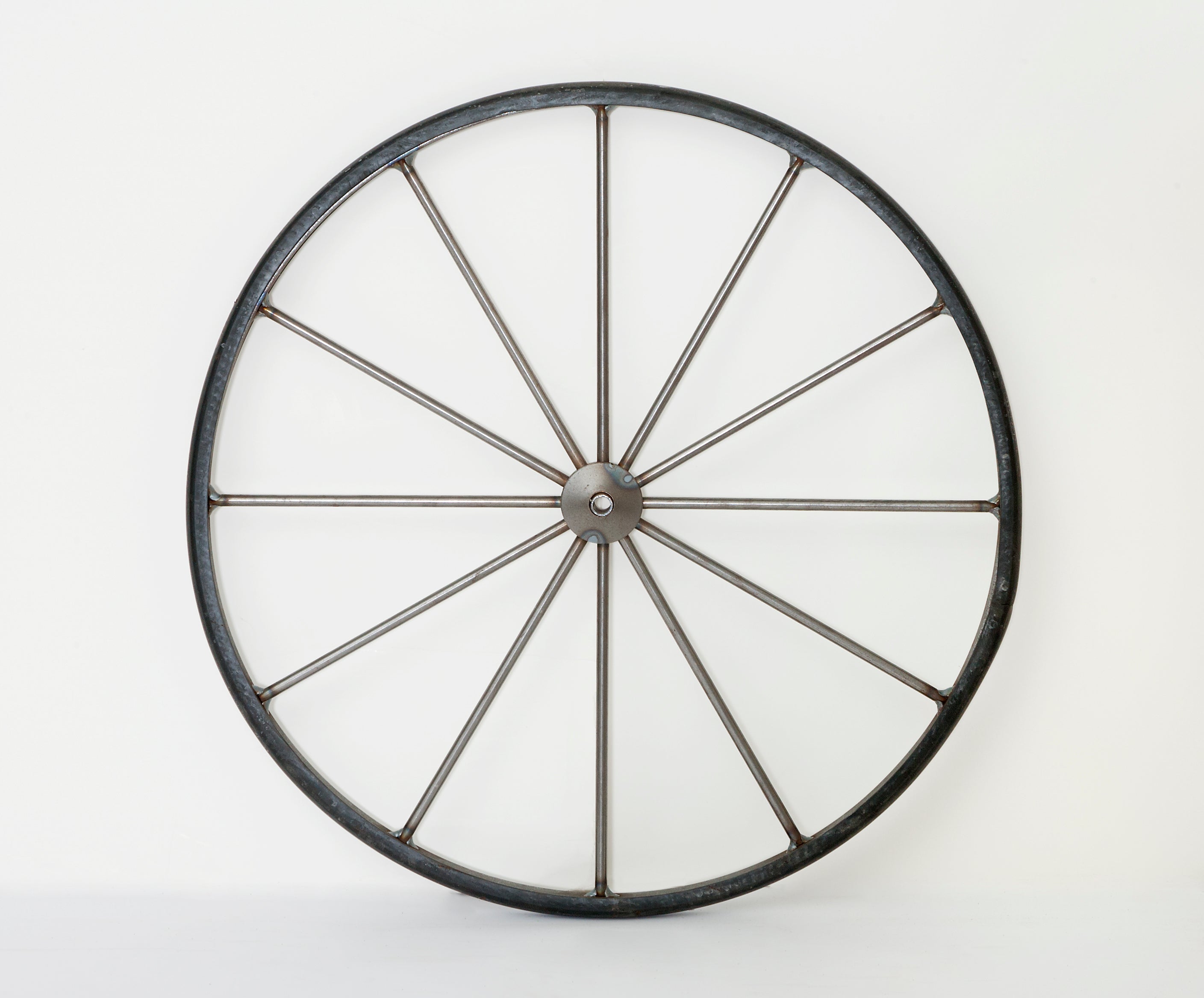 Steel Wagon Wheels with Rubber Tires – Harvest Array