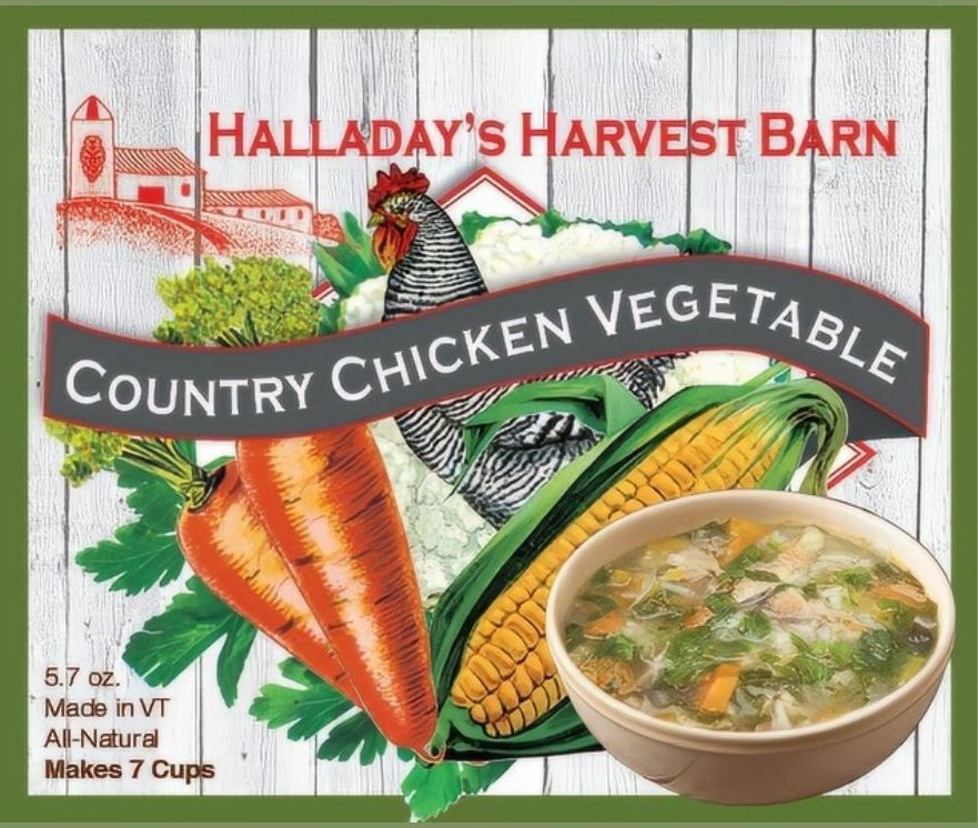 Halladays Country Chicken Vegetable Soup Mix