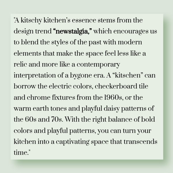 Quote about Newstalgia from KitchenAid Sories