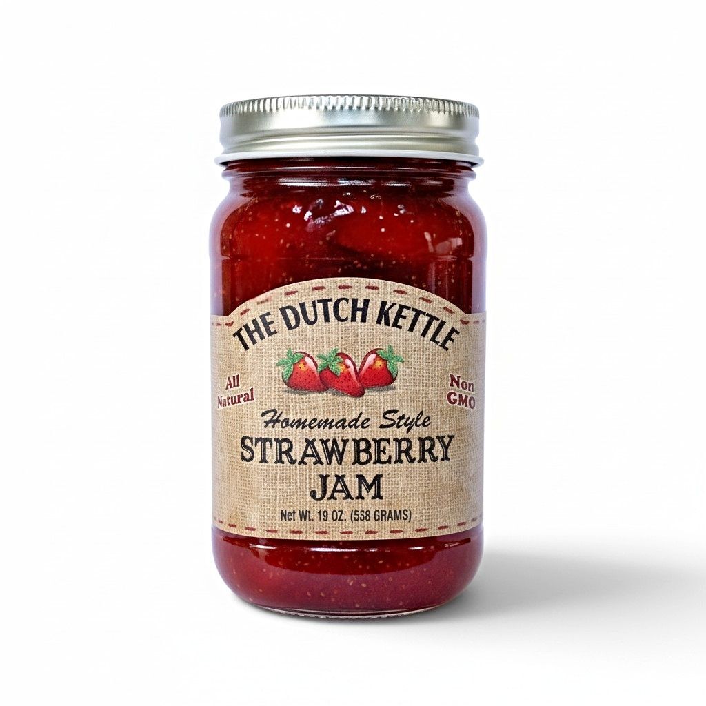 Dutch Kettle Homemade Style Strawberry Jam